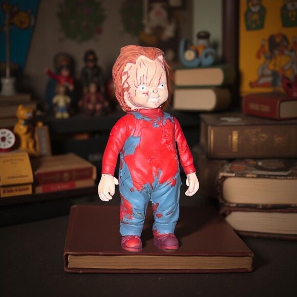 2015 Imperial Seed of Chucky Stretchable Squishy Toy 5.5" B1 - Picture 1 of 4